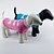 voordelige Hondenkleding-Kat Hond Truien Bot Casual / Dagelijks Winter Hondenkleding Blauw Roze Kostuum Acryl Vezels XS S M L XL XXL
