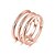voordelige Ring-Dames Bandringen Zirkonia Luxe Sieraden Europees Modieus Zirkonia Kubieke Zirkonia Koper Gesimuleerde diamant Sieraden Voor Bruiloft