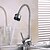 cheap Kitchen Faucets-Kitchen faucet - Single Handle One Hole Nickel Polished Standard Spout Centerset Contemporary / Art Deco / Retro / Modern Kitchen Taps / Stainless Steel