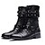 cheap Men&#039;s Boots-Men&#039;s Combat Boots Synthetic Fall / Winter Boots Black / Party &amp; Evening / Block Heel / Rivet / Party &amp; Evening