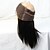 tanie Tylne i przednie-Włosy brazylijskie 360 Przednie Prosta / Klasyczny Część wolna Siateczka szwajcarska Włosy naturalne Codzienny