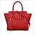 preiswerte Handtaschen und Tragetaschen-Damen Schweineleder Tasche mit oberem Griff Solide Gelb / Rot / Fuchsia