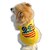 baratos Roupa para Cães-Gato Cachorro Camiseta Colete Inverno Roupas para Cães Amarelo Azul Ocasiões Especiais Algodão Animal Aniversário Férias Casual XS S M L