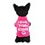 billiga Hundkläder-Katt Hund T-shirt Bokstav &amp; Nummer Mode Ledigt / vardag Hundkläder Valpkläder Hundkläder Purpur Röd Blå Kostym för Girl and Boy Dog Cotton XS S M L