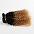 billige Ombre hårforlengelse-3 pakker Brasiliansk hår Krøllet Dyp Bølge Ubehandlet hår Nyanse 18 tommers Nyanse Hårvever med menneskehår Hairextensions med menneskehår / 10A