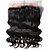 Χαμηλού Κόστους Τούφες Μαλλιών-Msbeauty 360 μετωπικής Κυματομορφή Σώματος Δωρεάν Μέρος Ελβετική δαντέλα Φυσικά μαλλιά με τα μαλλιά μωρών / Μαλακό Καθημερινά