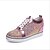 cheap Women&#039;s Sneakers-Women&#039;s Sneakers Flat Heel Lace-up Leatherette Comfort Fitness &amp; Cross Training Shoes / Walking Shoes Spring / Summer / Fall Pink / Blue / White