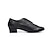Недорогие Обувь для латиноамериканских танцев-Муж. Обувь для латины На каблуках На низком каблуке Кожа Искусственный жемчуг Черный / Красный / Коричневый / В помещении / Выступление / Тренировочные / Профессиональный стиль