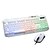billige Kombination af mus og tastatur-hvid baggrundsbelysning spil tastaturkablet tastatur eller mus desktop glød jakkesæt