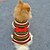 billige Hundetøj-Kat Hund Bluser Vinter Hundetøj Rød Kostume Akryl Fibre Ben Afslappet / Hverdag XXL