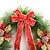 abordables Décorations de Noël-noël couronne aiguilles 3 couleurs de pin décoration de Noël pour un diamètre de partie à la maison 40cm navidad nouvelles fournitures
