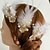 זול כיסוי ראש לחתונה-אקרילי / אבן נוצצת / עור פרחים / פין שיער עם 1 חתונה / אירוע מיוחד / קזו&#039;אל כיסוי ראש