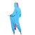 abordables Pyjamas Kigurumi-Adulte Pyjama Kigurumi Licorne Poney Animal Combinaison de Pyjamas Polaire Cosplay Pour Homme et Femme Halloween Pyjamas Animale Dessin animé Fête / Célébration Les costumes / Collant / Combinaison