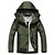 cheap Softshell, Fleece &amp; Hiking Jackets-Hiking Softshell Jacket Men&#039;s Waterproof / Breathable / Thermal / Warm / Windproof / Fall/ Winter Green / Army