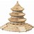 お買い得  3Dパズル-ウッドパズル 中国建造物 天国の寺院 プロフェッショナルレベル 木製 1 pcs 子供用 男の子 女の子 おもちゃ ギフト