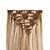 abordables Extensions cheveux naturels-Febay A Clipser Extensions de cheveux Naturel humains Droit Cheveux Naturel humain Extensions Naturelles Femme Blond clair