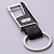 abordables Housses de siège de voiture-anneau de clé de voiture en cuir de métal de mode ceinture boucle hommes de qualité de l &#039;- haute