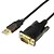 halpa USB-kaapelit-USB 2.0 USB 2.0 to RS232 1,0 (3ft)