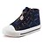 cheap Boys&#039; Shoes-Boy&#039;s Boots Spring / Fall Comfort Canvas / Cotton Outdoor / Casual Flat Heel Zipper Blue Walking / Sneaker