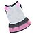 cheap Dog Clothes-Cat Dog Dress Polka Dot Casual / Daily Fashion Dog Clothes Puppy Clothes Dog Outfits White Black Rose Costume for Girl and Boy Dog Cotton XS S M L