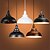 billige Øylys-30CM Mini Stil / LED / designere Anheng Lys Metall Malte Finishes Rustikk / Hytte / Vintage / Retro Rød 110-120V / 220-240V