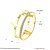 Χαμηλού Κόστους Θρησκευτικά Κοσμήματα-Δαχτυλίδι For Γυναικεία Cubic Zirconia Πάρτι Γάμου Causal Ζιρκονίτης Κυβικά ζιρκόνια Χαλκός Cruce Χρυσαφί / Προσομειωμένο διαμάντι