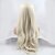 halpa Synteettiset peruukit pitsillä-Synteettiset pitsireunan peruukit Suora Suora Lace Front Peruukki Vaaleahiuksisuus Pitkä Blonde Synteettiset hiukset 18-26 inch Naisten Luonnollinen hiusviiva Vaaleahiuksisuus
