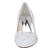 cheap Wedding Shoes-Women&#039;s Heels Wedding Dress Party &amp; Evening Crystal Pearl Chunky Heel Round Toe Elastic Fabric White Ivory