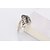 cheap Rings-Band Ring Crossover Silver Rose Gold Sterling Silver Ladies Asian Fashion One Size / Knuckle Ring / Men&#039;s