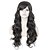 cheap Synthetic Trendy Wigs-Synthetic Wig Wavy Wavy With Bangs Wig Dark Brown Synthetic Hair Women&#039;s AISI HAIR
