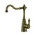 ieftine Robinete de Bucătărie-Robinet Bucătărie - Singur mâner o gaura Cupru Antichizat standard Spout Bazin Antichizat Kitchen Taps