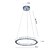 abordables Suspension-40(16&#039;&#039;) LED Lampe suspendue Métal Chrome Moderne contemporain 90-240V