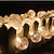 preiswerte LED Lichterketten-5m Leuchtgirlanden 40 LEDs LED Diode Warmes Weiß Wasserfest / Verbindbar 5 V 1 set / IP44
