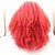 levne Syntetické paruky se síťkou-Synthetic Lace Front Wig Kinky Curly Red Red Synthetic Hair Women&#039;s Natural Hairline Red Wig Lace Front