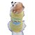 voordelige Hondenkleding-Kat Hond T-shirt Gilet Gestreept Verjaardag Vakantie Casual / Dagelijks Winter Hondenkleding Geel Rood Groen Kostuum Katoen XS S M L