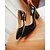 cheap Women&#039;s Heels-Women&#039;s Heels Spring / Summer Comfort Leather Casual Low Heel Slip-on Black / Pink / Red / Silver / Gray Sneaker