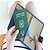 זול נסיעות-נסיעות נרתיק לדרכון ותעודת זהות אחסון לטיולים עמיד למים / עמיד לאבק / נייד דמוי עור