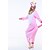 preiswerte Kigurumi-pyjamat-Adults&#039; Kigurumi Pajamas Unicorn Pony Animal Onesie Pajamas Polar Fleece Cosplay For Men and Women Halloween Animal Sleepwear Cartoon Festival / Holiday Costumes / Leotard / Onesie / Leotard / Onesie