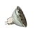 baratos Lâmpadas-Lâmpadas de Foco de LED 450-550 lm GU5.3(MR16) MR16 27 Contas LED SMD 5050 Regulável Decorativa Branco Quente Branco Frio 12 V / 5 pçs / RoHs