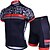 cheap Men&#039;s Clothing Sets-Men&#039;s Short Sleeves Cycling Jersey with Shorts - Black Bike Clothing Suits, 3D Pad, Quick Dry, Anatomic Design, Ultraviolet Resistant,