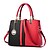 cheap Handbag &amp; Totes-Women&#039;s Bags PU Leather Satchel Zipper Top Handle Bag Ruffles Solid Colored Leather Bags Event / Party Outdoor Office &amp; Career Wine Dark Pink Black Royal Blue