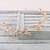 cheap Headpieces-Imitation Pearl Tiaras / Headwear with Floral 1pc Wedding / Special Occasion / Casual Headpiece