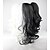 cheap Costume Wigs-Cosplay Costume Wig Synthetic Wig Cosplay Wig Wavy Kardashian Wavy Wig Black / White Synthetic Hair Women‘s Braided Wig African Braids White hairjoy Halloween Wig