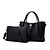 cheap Bag Sets-Women&#039;s PU(Polyurethane) Bag Set Solid Colored 2 Pieces Purse Set Black / Red / Gray