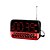 cheap Portable Audio/Video Players-Multifunctional Portable LED Clock Radio