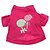 cheap Dog Clothes-Cat Dog Shirt / T-Shirt Dog Clothes Rose Costume Cotton Bowknot Casual / Daily XS S M L
