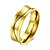 Недорогие Мужские кольца-Кольцо Бижутерия Сталь Золотой Бижутерия Для Повседневные 1шт