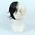 cheap Costume Wigs-Synthetic Wig Cosplay Wig Straight Straight Wig Short Black / White Synthetic Hair Women&#039;s