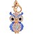 cheap Car Seat Covers-Fashion Diamond Owl Car Key Bag Lady Pendant Key Buckle Ring Chain Metal Color