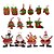 cheap Christmas Toys-Christmas Cards and Tags Christmas Trees Santa Suits Paper Boys&#039; Girls&#039; Toy Gift